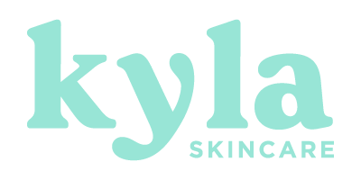 Kyla Skincare teal coloured logo